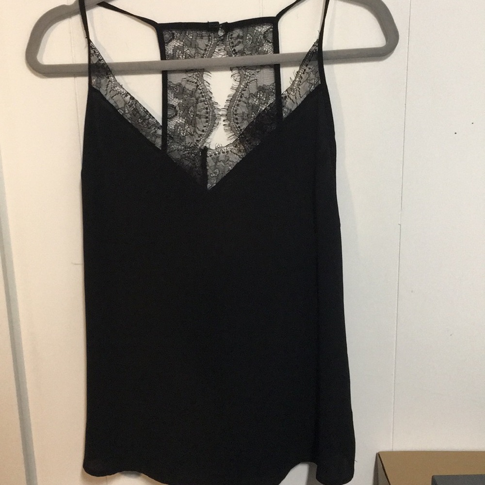 Lacy Black Cami